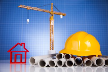 Crane, Emanet kask, planları ve inşaat siteleri