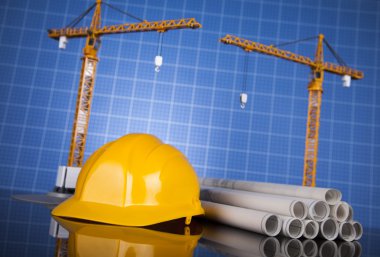 Crane, Emanet kask, planları ve inşaat siteleri
