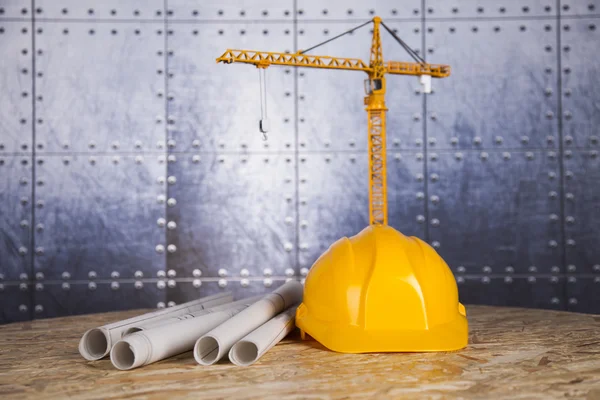Construction equipment and building concept — Stock Photo, Image