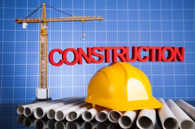 Proje çizimleri, Bina ve inşaat altında Vinçler