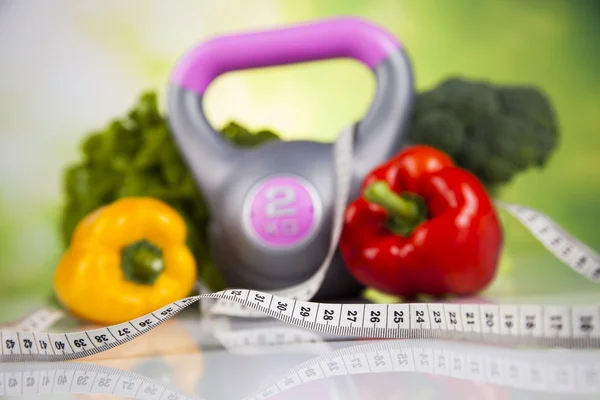 Fitness Cibo, dieta, composizione vegetale — Foto Stock