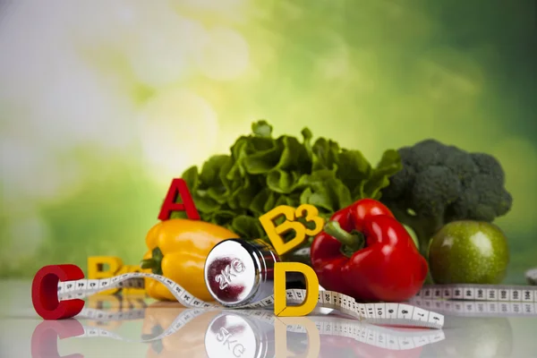 Vitamin- und Fitness-Diät, Lifestyle-Konzept — Stockfoto