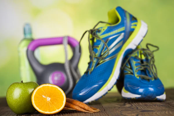 Fitness diet and vitamins concept — Stock Photo, Image