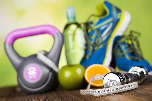 Fitness diet and vitamins concept — Stock Photo, Image