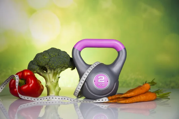 Fitness dieta e vitaminas conceito — Fotografia de Stock