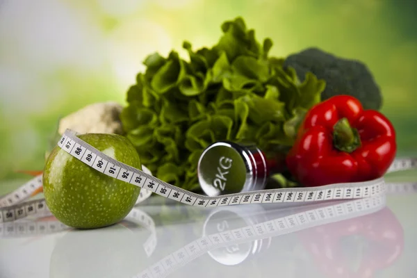 Fitness Alimentation, alimentation, Composition végétale — Photo