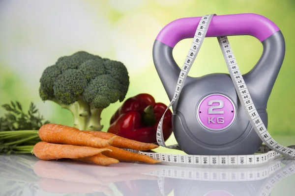 Diety a fitness, vitamín koncepce — Stock fotografie