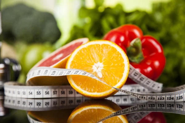 Diyet ve fitness, vitamini kavramı — Stok fotoğraf