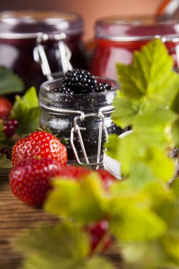 Ev yapımı meyve reçeli Cam Kavanoz