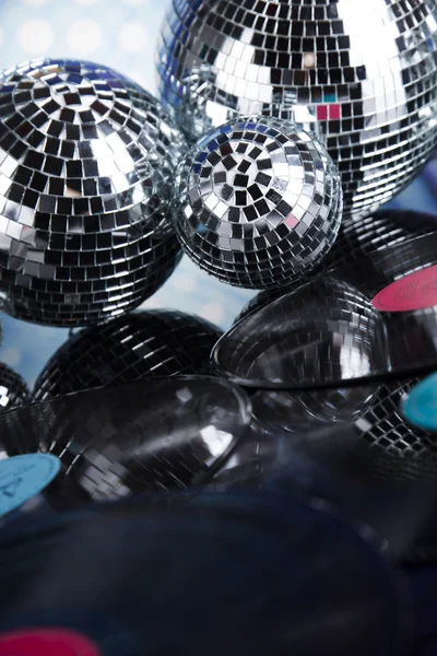 Shiny disco balls — Stock Photo, Image