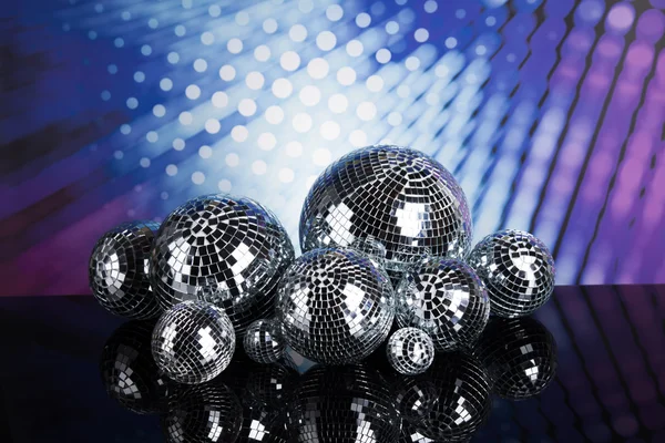 Shiny disco balls — Stock Photo, Image