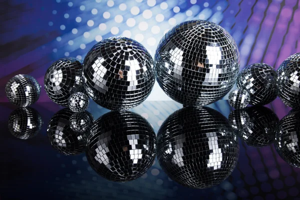 Shiny disco balls — Stock Photo, Image