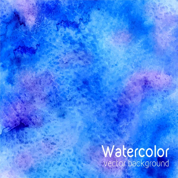 Vector abstract watercolor background with paper texture. Hand d — Stock Vector