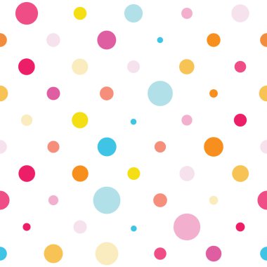 Vektör Dikişsiz benekli desen.