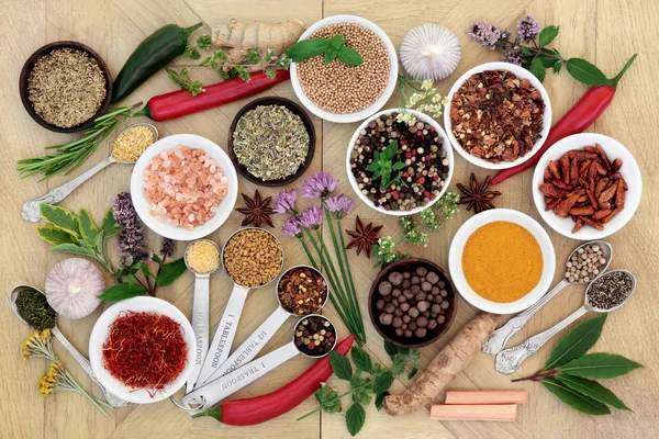 Spice and Herb Collection — Stock Photo, Image