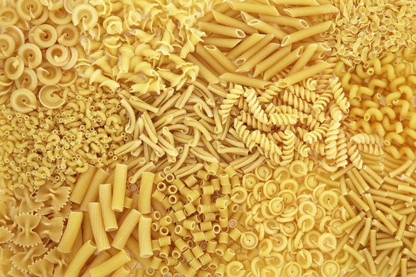 Dried Pasta Abstract Background — Stock Photo, Image