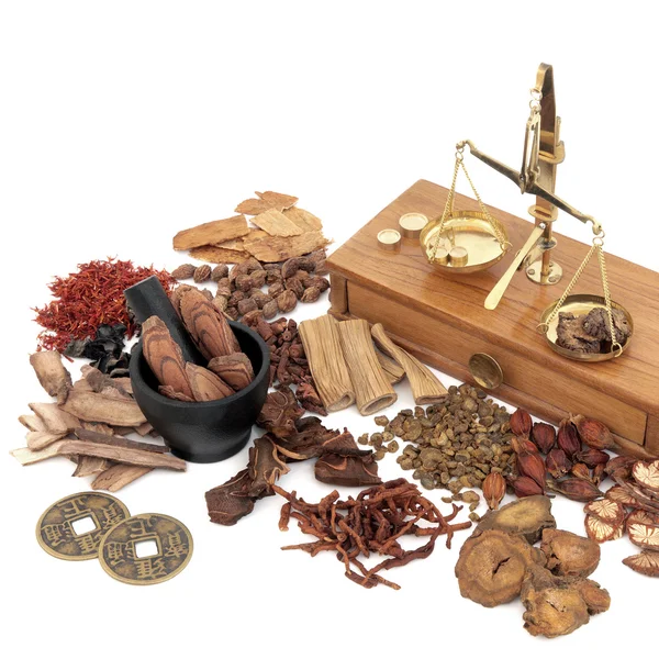 Traditional Chinese Medicine Selection — Stock Photo, Image