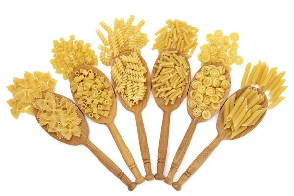 Dried Pasta Types — Stock Photo, Image