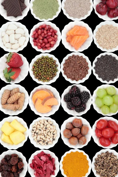 Superfood-Sammlung — Stockfoto