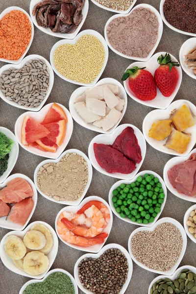 Proteinreiches Superfood aus Fleisch — Stockfoto