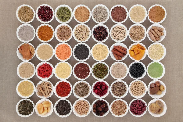 Stora Superfood samling — Stockfoto