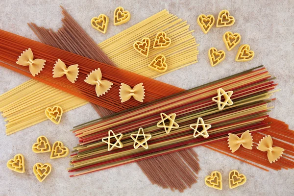 Abstract Pasta Spaghetti Background — Stock Photo, Image