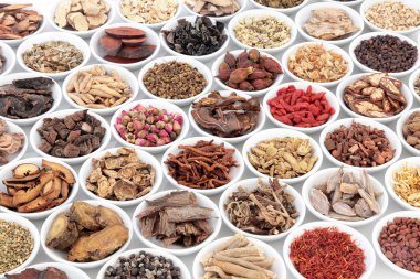 Chinese Healing Herbs clipart