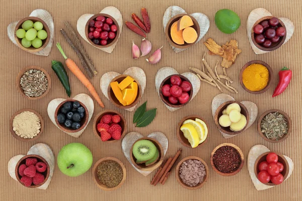 Alimento saludable para estimular el sistema inmunológico —  Fotos de Stock