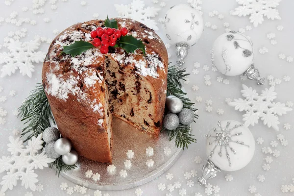 Chocolate Panettone Cake — Stock Photo, Image