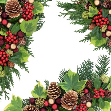 Noel soyut kenarlık