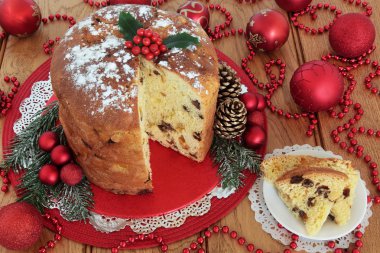 İtalyan panettone Noel kek