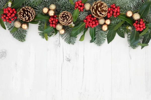 Christmas Decorative Border — Stock Photo, Image