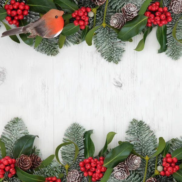 Winter und Weihnachten Hintergrund — Stockfoto