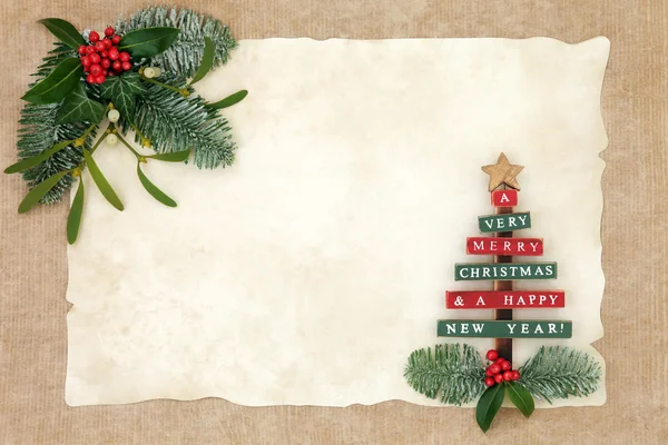 Merry Christmas Background Border — Stock Photo, Image