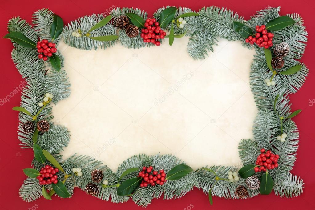 Traditional Christmas Border Stock Photo by ©marilyna 120757932