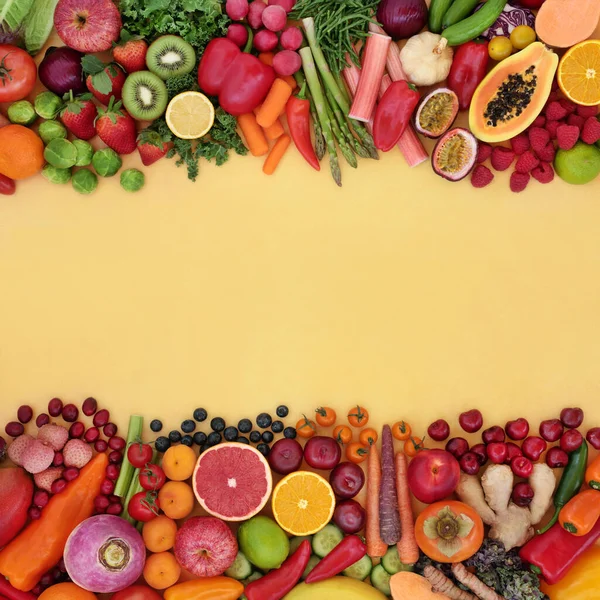 Antioxidative Reformkost Zur Bekämpfung Freier Radikale Mit Ballaststoffreichem Obst Und — Stockfoto