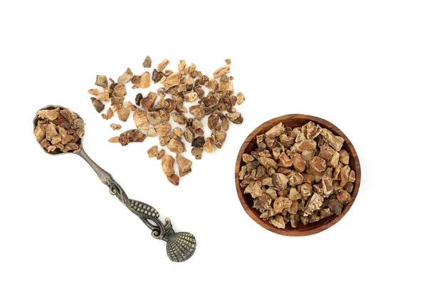 Devils Claw Root Used Herbal Medicine Treat Arteriosclerosis Arthritis Gout — Stock Photo, Image