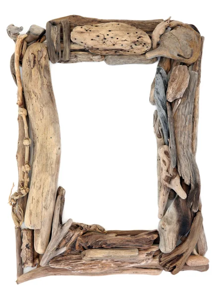 Driftwood Frame — Stock Photo, Image