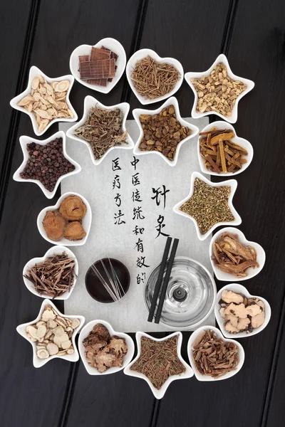 Chinese Acupuncture Medicine — Stock Photo, Image