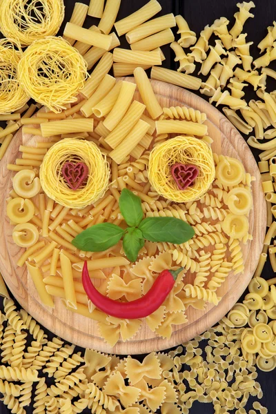 Smiley Pasta — Stock Photo, Image