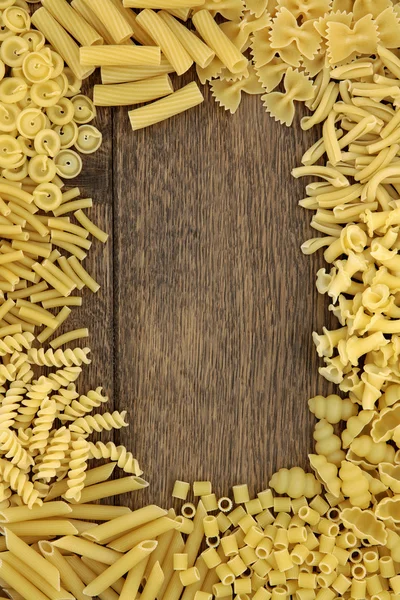 Pasta Border — Stock Photo, Image