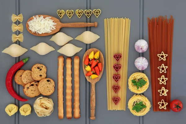 Italian Food Sampler — Stock Photo, Image