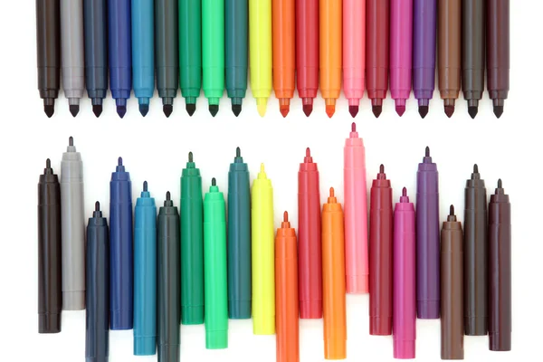 Bolígrafos de fieltro — Foto de Stock