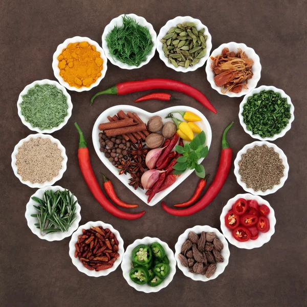 Spices and Herbs — Stock Photo, Image