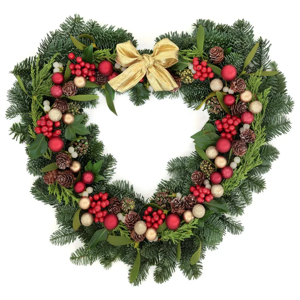 Christmas Wreath Decoration — Stock Photo, Image