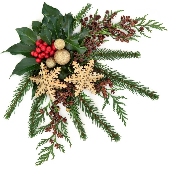 Christmas Decorative Display — Stock Photo, Image