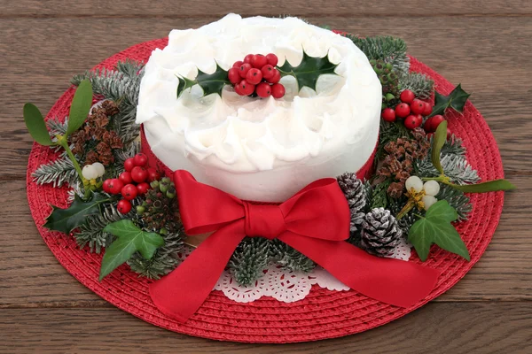 Christmas Cake — Stock Photo, Image