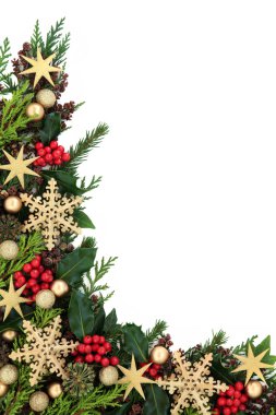 soyut Noel kenarlık 