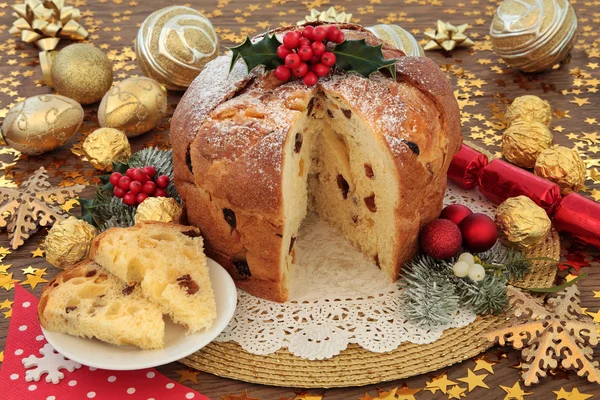 Italské vánoční dort — Stock fotografie