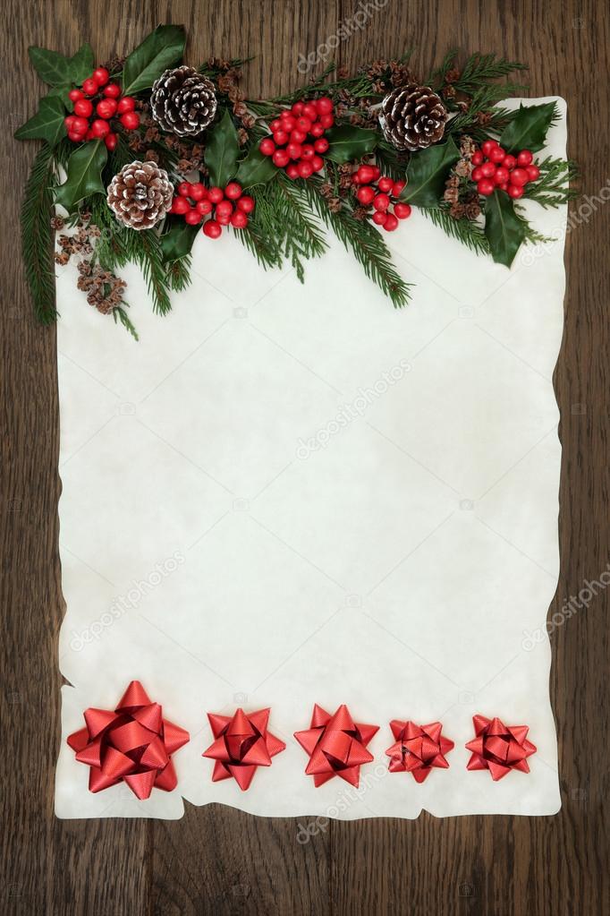Decorative Christmas Border Stock Photo by ©marilyna 83673574
